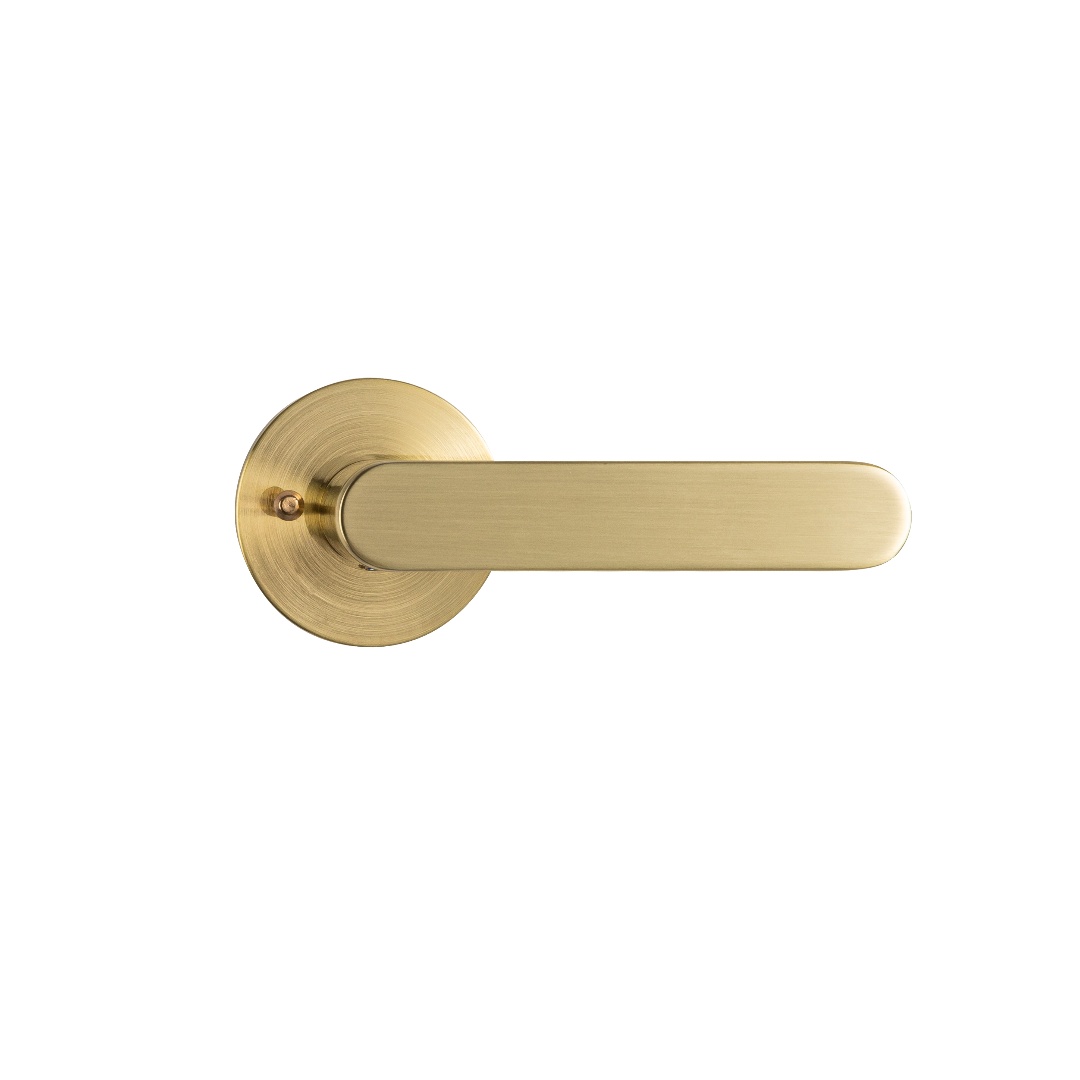 matt satin gold door handle sa Yalis