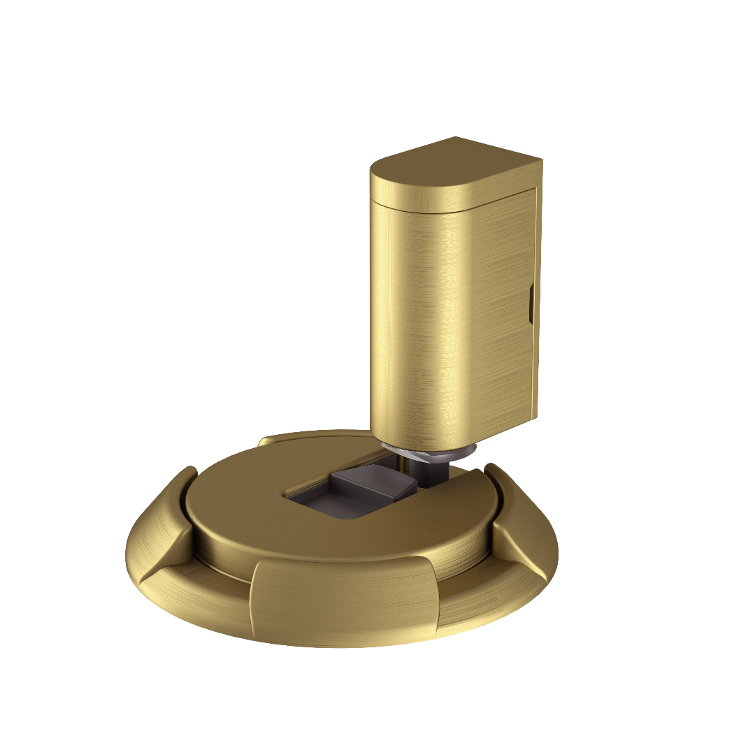 2024 Minimalist Matte Gold Door Stopper