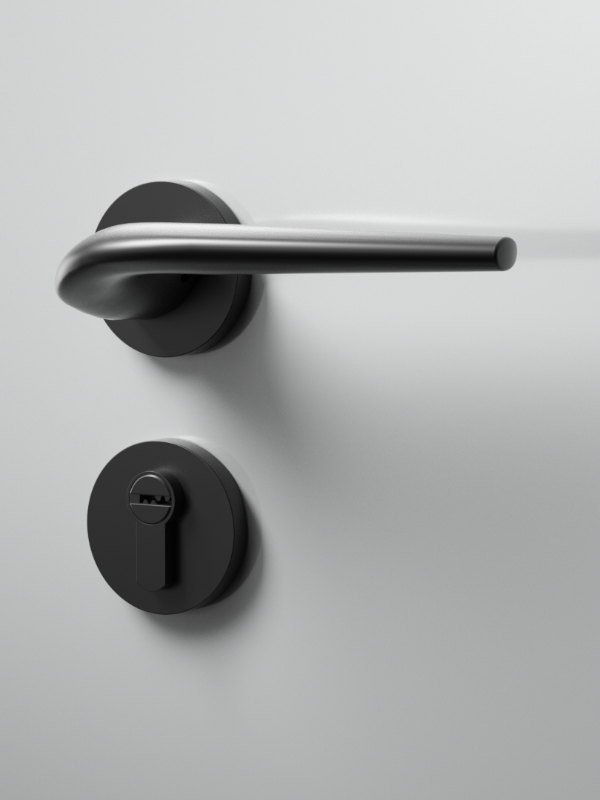 modern zinc alloy door handles