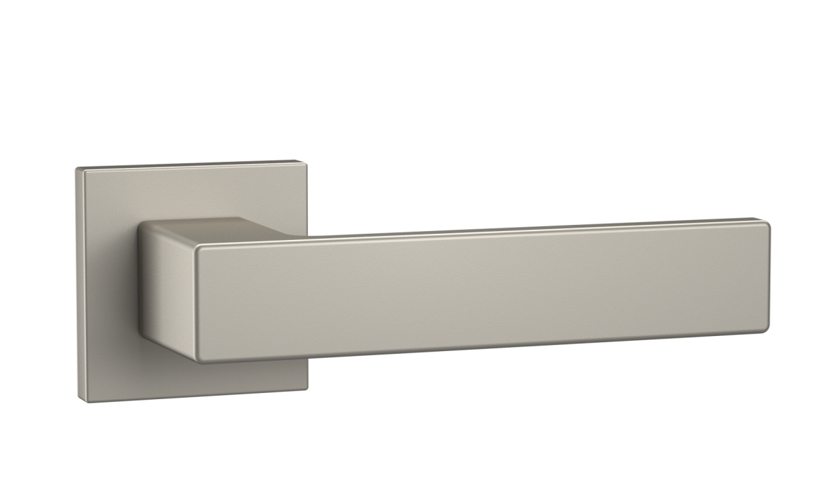 matt satin nickel zinc alloy door handles