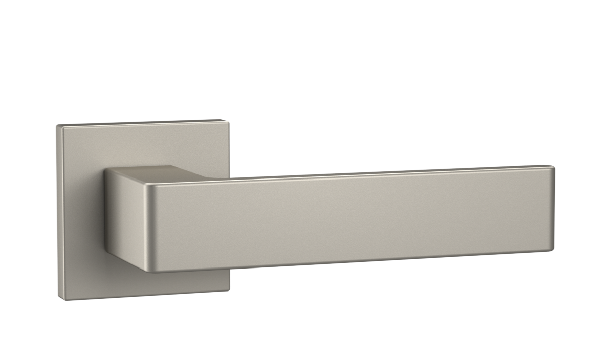 matt satin nickel aluminum door handle