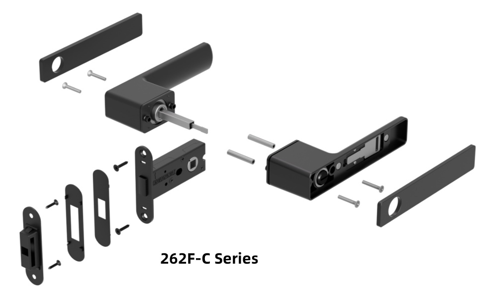 YALIS 262F-C series door handle